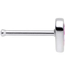 Load image into Gallery viewer, 20G 5/16 Lesbian Pride Heart Nose Bone
