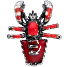 Load image into Gallery viewer, 16G 5/16 Atlantic Red Lobster Labret Monroe Tragus