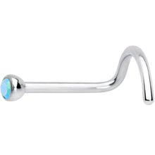 Load image into Gallery viewer, 20G Aurora 2mm Grade 23 Titanium Press Fit Left Side Nose Screw