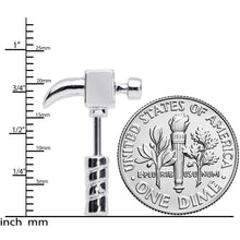 Load image into Gallery viewer, 16G 1/4 Claw Hammer Cartilage Earring