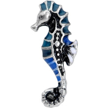 Load image into Gallery viewer, 16G 5/16 Nautical Seahorse Labret Monroe Tragus
