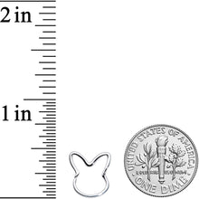 Load image into Gallery viewer, 18G 5/16 Easter Bunny Rabbit Closure Ring