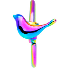 Load image into Gallery viewer, 20G 5/16 Rainbow Bird Nose Hoop