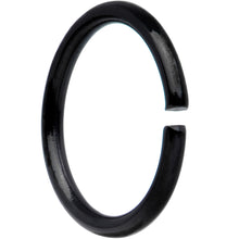 Load image into Gallery viewer, 18G 5/16 Black Anodized Seamless Circular Ring Set of 12