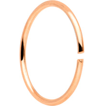 Load image into Gallery viewer, 22G 5/16 Rose Gold Tone Anodized Seamless Circular Ring Set of 12