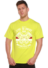 Load image into Gallery viewer, Live To Ride 1980 Men's Bamboo Viscose/Organic Cotton Short Sleeve Graphic T-Shirt