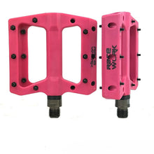 Load image into Gallery viewer, Ultralight Flat Pedals Nylon Bicycle Pedal Mountain Bike Platform Pedals 3 Sealed Bearings Cycling Pedals For Bicycle Mountain Bike Pedals Pedals Bicycle Flat Pedals Bearing Lightweight Platform For Road Mountain Bike
