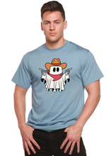 Load image into Gallery viewer, Cowboy Ghost Unisex Bamboo Viscose/Organic Cotton Short Sleeve Graphic T-Shirt