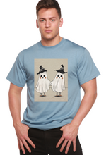 Load image into Gallery viewer, Cute Ghost Men's Bamboo Viscose/Organic Cotton Short Sleeve Graphic T-Shirt