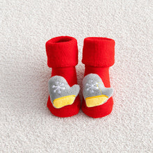 Load image into Gallery viewer, Baby Socks Christmas Anti Slip Short Socks for Baby Newborn Winter Warm Infant Cartoon Girls Boys