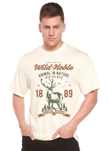 Load image into Gallery viewer, Wild And Noble Spun Bamboo® Men's Bamboo Viscose/Organic Cotton Short Sleeve Graphic T-Shirt