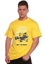 Load image into Gallery viewer, Air Show Men's Bamboo Viscose/Organic Cotton Short Sleeve Graphic T-Shirt