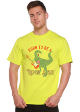 Load image into Gallery viewer, Born To Be A Rock Star Men's Bamboo Viscose/Organic Cotton Short Sleeve Graphic T-Shirt