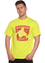 Load image into Gallery viewer, Skateboard Society Men's Bamboo Viscose/Organic Cotton Short Sleeve Graphic T-Shirt
