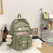 Load image into Gallery viewer, Elegant Female Backpack For Teenager Girls And Women Cute Fashionable Book Schoolbag And Laptop Bag