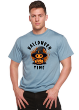 Load image into Gallery viewer, Halloween Time Unisex Bamboo Viscose/Organic Cotton Short Sleeve Graphic T-Shirt