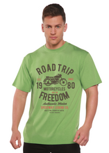 Load image into Gallery viewer, Road Trip Spun Bamboo® Men's Bamboo Viscose/Organic Cotton Short Sleeve Graphic T-Shirt