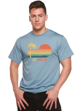 Load image into Gallery viewer, Los Angeles Unisex Bamboo Viscose/Organic Cotton Short Sleeve Graphic T-Shirt
