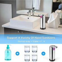 Load image into Gallery viewer, Stainless Steel Automatic Soap Dispenser