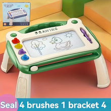 Load image into Gallery viewer, Magnetic 3-in-1 Drawing Board Toy, Draw, Write, Erase & Repeat
