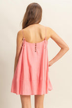 Load image into Gallery viewer, A-Line Flowy Mini Cami Dress with Pockets –Casual & Chic Spaghetti Strap Dress with Functional Pockets for a Relaxed Summer Look