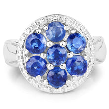 Load image into Gallery viewer, 2.66 Carat Genuine Kyanite .925 Sterling Silver Ring