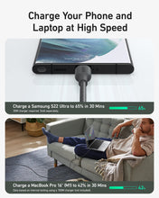 Load image into Gallery viewer, Anker <b>543</b> USB C to USB C Cable (240W, 10 ft)