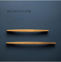 Load image into Gallery viewer, 6PCS Set Nordic Modern Glam Brushed Bronze Drawer Knobs Kitchen Door Handles Cupboard Door Handle Cabinet Handles for Furniture Hardware Brushed Brass Handle Modern Minimalist Cabinet Pull Drawer Handle Wardrobe Cabinet Hardware