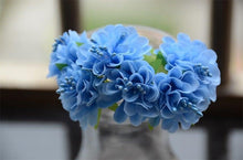 Load image into Gallery viewer, 6pcs Silk Stamen Artificial Flower Bouquet Wedding Party Decoration Handmade Wreath Gift Scrapbooking Craft Fake Flowers