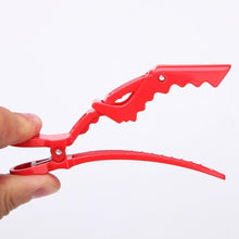 Load image into Gallery viewer, 6pcs/lot Plastic Hair Clip Hairdressing Clamps Claw Section Alligator Clips Barber For Salon Styling Hair Accessories Easy To Carry And Use Hair Styling Tools For Women