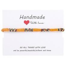 Load image into Gallery viewer, 6pcs/set Handmade Bracelets Braided Red Black Rope 7 Knots Lucky Jewelry Friendship Protection Bracelet Red Comfortable Bracelet Small Eye Bracelet For Kids