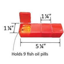 Load image into Gallery viewer, 7 Day Extra Large Pill Organizer with Cute Travel Case