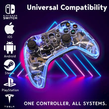 Load image into Gallery viewer, 7-in-1 Multi-Platform Wireless Game Controller Set - LED RGB Breathing Lights
