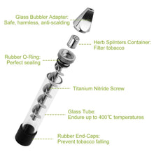 Load image into Gallery viewer, 7-in-1 Grinder Blunt Kit with Smoking Metal Tip Cleaning Brush
