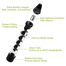 Load image into Gallery viewer, 7-in-1 Grinder Blunt Kit with Smoking Metal Tip Cleaning Brush