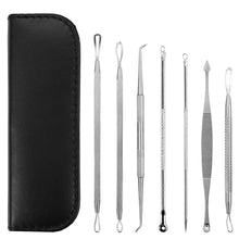 Load image into Gallery viewer, 7-Pieces: Blackhead Remover Stainless Steel