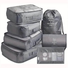 Load image into Gallery viewer, 7-Pieces: Travel Luggage Packing Organizers Set