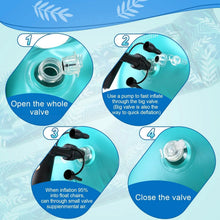 Load image into Gallery viewer, 70" x 30" Inflatable Lounge Pool with Headrest