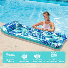 Load image into Gallery viewer, 70" x 30" Inflatable Lounge Pool with Headrest