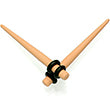 Load image into Gallery viewer, Tan Matte Acrylic Straight Taper Set 2G to 00G
