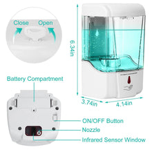 Load image into Gallery viewer, 700ML Automatic Soap Dispenser