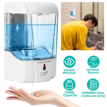 Load image into Gallery viewer, 700ML Automatic Soap Dispenser