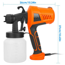 Load image into Gallery viewer, 700W Electric Paint Sprayer Handheld with 3 Spray Patterns 800ml