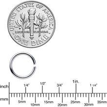 Load image into Gallery viewer, 16G 5/16 Steel Rose Gold Tone Seamless Cartilage Ring Set of 12