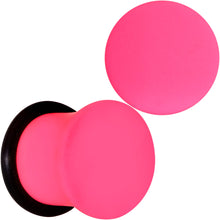 Load image into Gallery viewer, Hot Hot Pink Matte Single Flare Plug Set