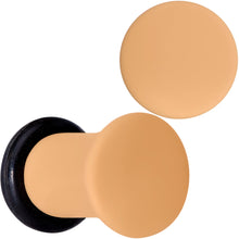 Load image into Gallery viewer, Terrific Tan Matte Acrylic Single Flare Plug Set
