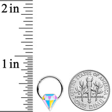 Load image into Gallery viewer, 16G 3/8 Geologist Prize Hinged Segment Ring