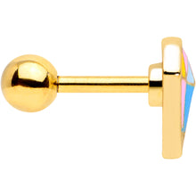 Load image into Gallery viewer, 16G 1/4 Gold Tone Geologist Prize Cartilage Tragus