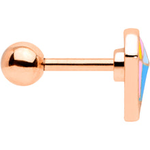 Load image into Gallery viewer, 16G 1/4 Rose Gold Tone Geologist Prize Cartilage Tragus