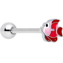Load image into Gallery viewer, Brown Nautical Fish Barbell Tongue Ring